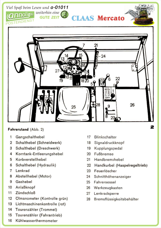 Poster zum annoligno 1011