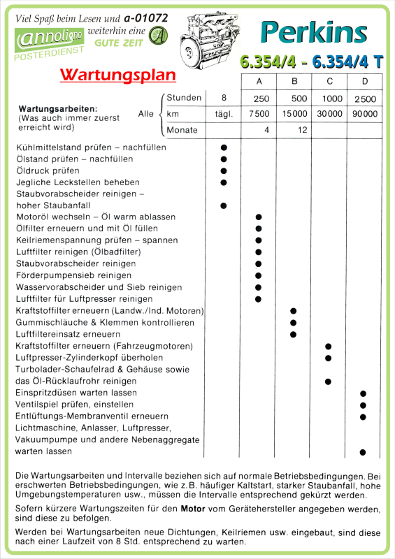 Poster zum annoligno 1072