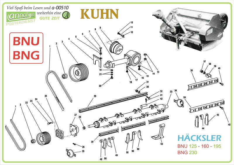 Poster zum annoligno 510