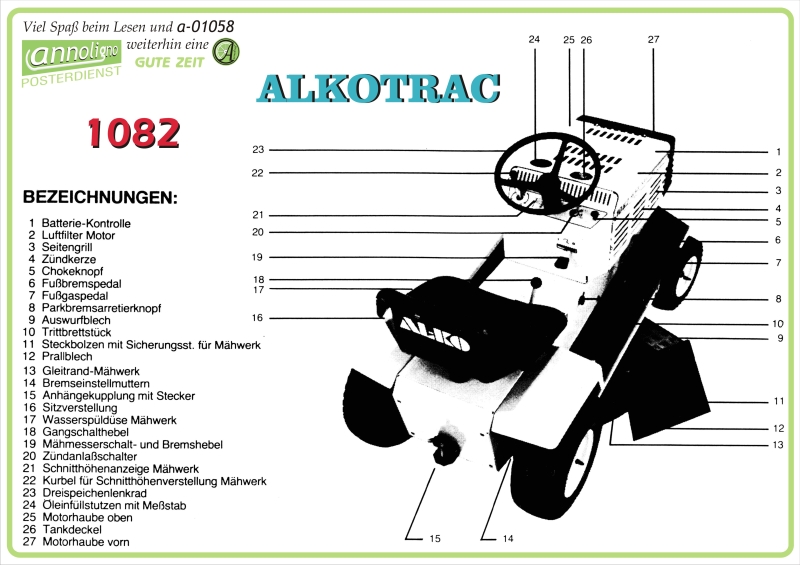Poster zum annoligno 1058