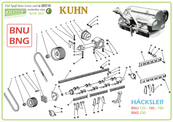 Poster zum annoligno 510