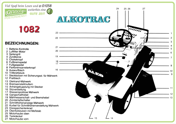 Poster zum annoligno 1058